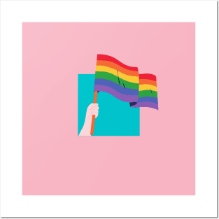 Pride Flag - Raise Your Flags! Posters and Art